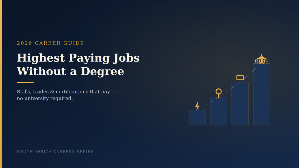 Highest Paying Jobs Without a Degree in South Africa (2026 Complete ...